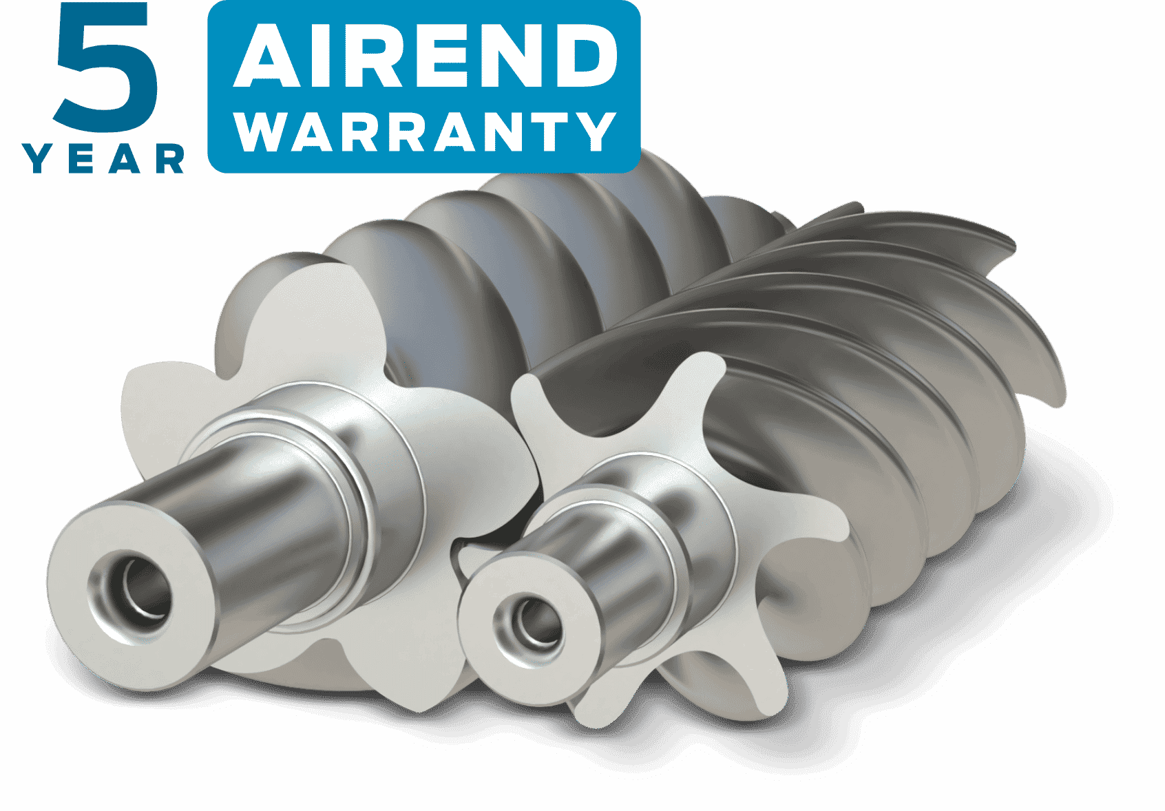 5 year airend warranty