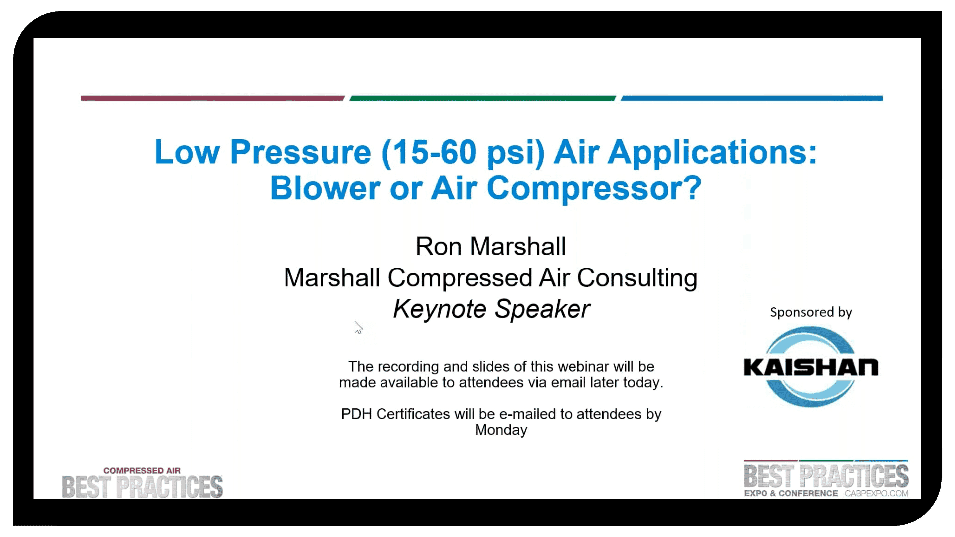 low pressure