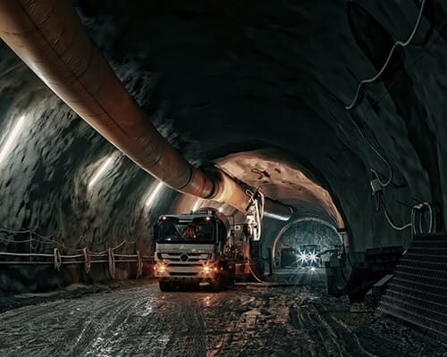 mine tunnel