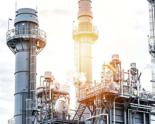 oil refinery