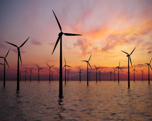 offshore wind mills