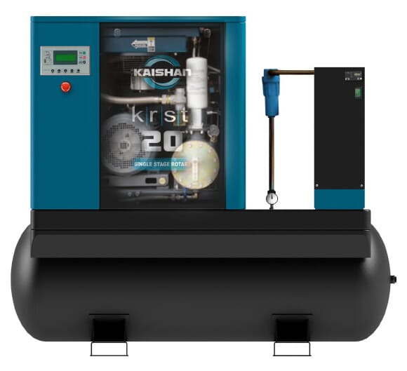 KRST single stage rotary screw compressor