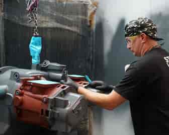 Using OEM air compressor parts
